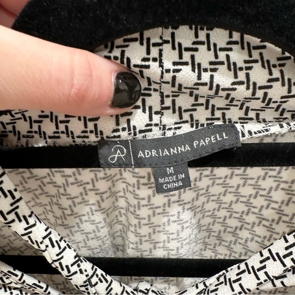 Adriana Papell top size M - Picture 2 of 5